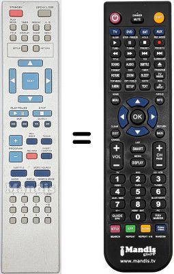 Telecomando equivalente RC 2521