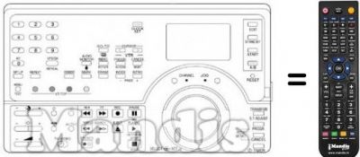 Telecomando equivalente V 5000 J Telecomando equivalente V 5000 J