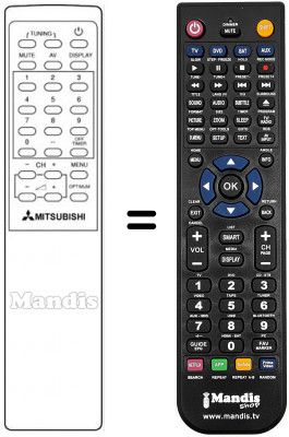 Telecomando equivalente 290P-015030 Telecomando equivalente 290P-015030