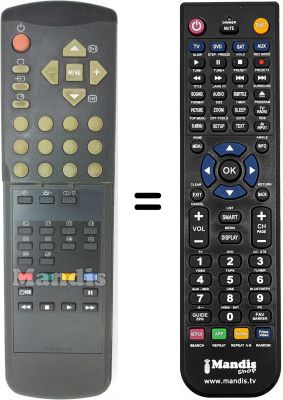 Telecomando equivalente 3F14-00037-280