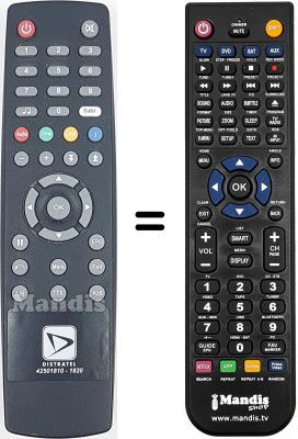 Telecomando equivalente 42501810-1820