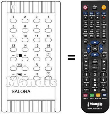 Telecomando equivalente 6070011