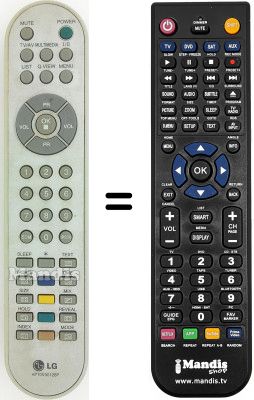 Telecomando equivalente Goldstar RZ-15LA70