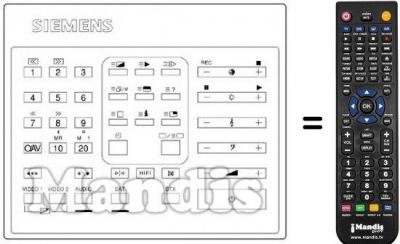 Telecomando equivalente 754071