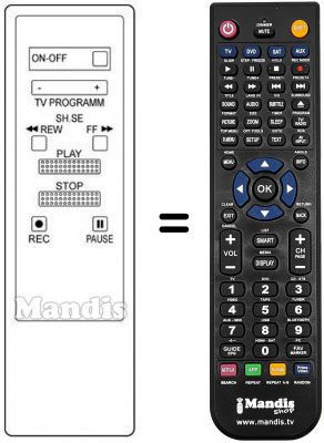 Telecomando equivalente Thorn 3 V 48 Telecomando equivalente Thorn 3 V 48