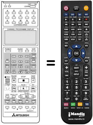 Telecomando equivalente 939P-330094 Telecomando equivalente 939P-330094