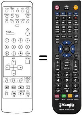 Telecomando equivalente 939P-403010 Telecomando equivalente 939P-403010