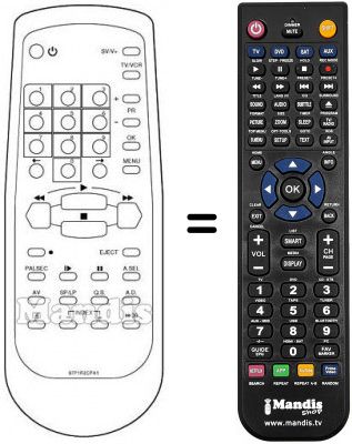 Telecomando equivalente 97P1R2CPA1