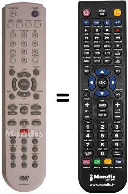 Telecomando equivalente 97P1RA2FB