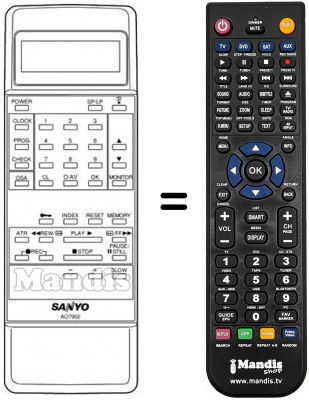 Telecomando equivalente A07902