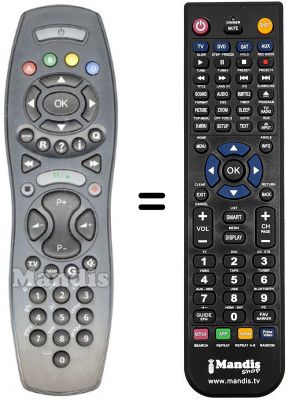 Telecomando equivalente ORANGE MALIGNE TV