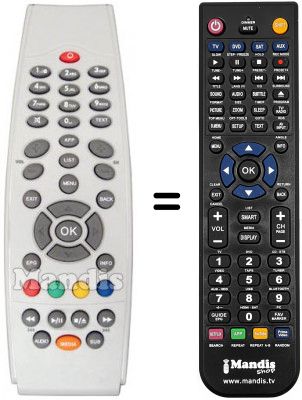 Telecomando equivalente AURIGA ARIES 500