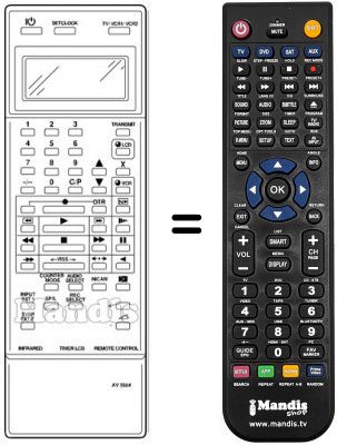 Telecomando equivalente AV 5684
