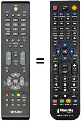 Telecomando equivalente B8080124-1