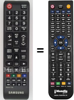 Telecomando equivalente Samsung PS 50B430