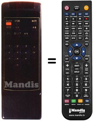 Telecomando equivalente CSR 10