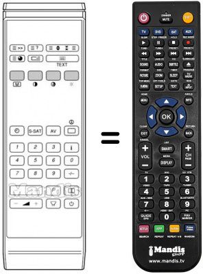 Telecomando equivalente EM 1