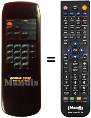 Telecomando equivalente ESR 400