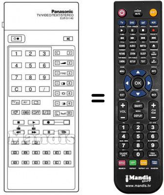 Telecomando equivalente EUR 51140