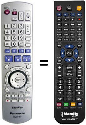 Telecomando equivalente EUR 7659Y40