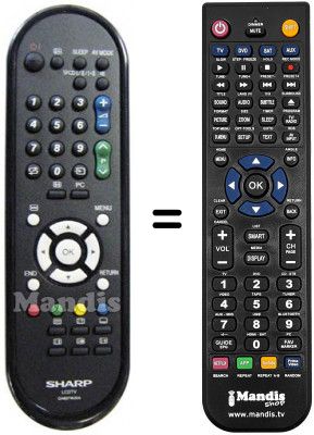 Telecomando equivalente GA 607 WJSA