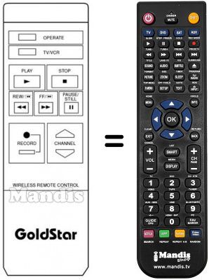 Telecomando equivalente Quasar HQ 801