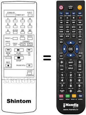 Telecomando equivalente Nesco HV 70 P