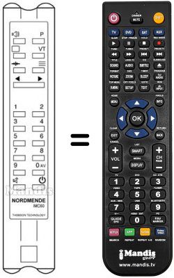 Telecomando equivalente IMC 60 Telecomando equivalente IMC 60