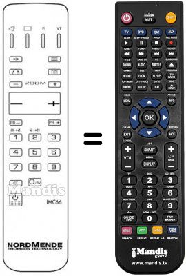 Telecomando equivalente IMC 66 Telecomando equivalente IMC 66