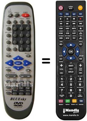 Telecomando equivalente JX-2006 B