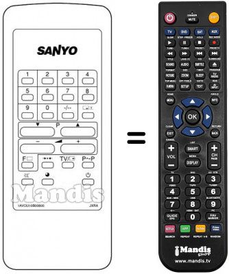 Telecomando equivalente 1AV0U10B00800