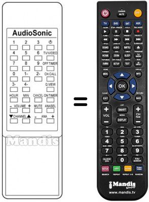 Telecomando equivalente KT 8338