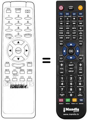 Telecomando equivalente LT 830