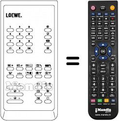 Telecomando equivalente 263-82600