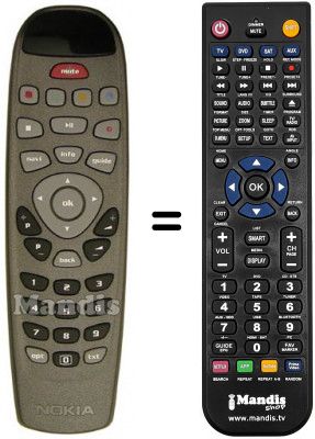 Telecomando equivalente Ingelen MEDIAMASTER 121 T Telecomando equivalente Ingelen MEDIAMASTER 121 T