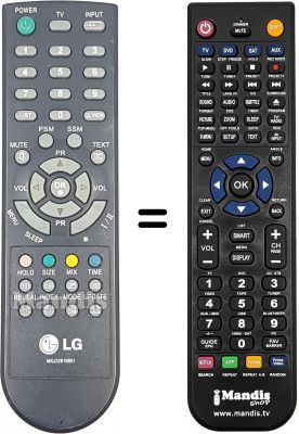 Telecomando equivalente Goldstar 17 LS 5R