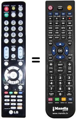 Telecomando equivalente MKJ61641702