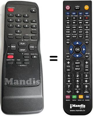 Telecomando equivalente Funai 27A-454