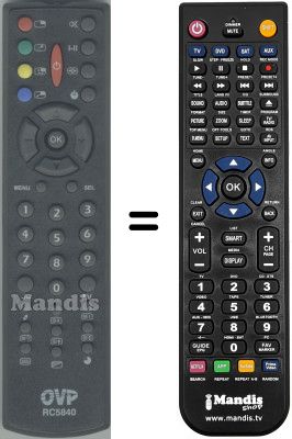Telecomando equivalente RC 5840