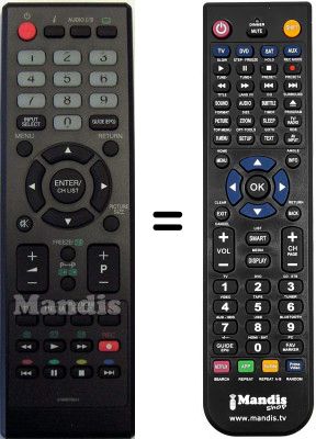 Telecomando equivalente Orion 076R0TR011