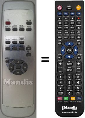 Telecomando equivalente Fujitsu P50 XHA10