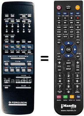 Telecomando equivalente Thorn FV 57 H Telecomando equivalente Thorn FV 57 H