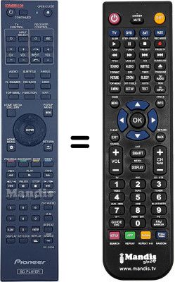 Telecomando equivalente RC-2930
