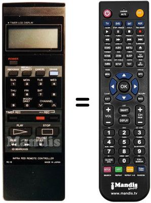 Telecomando equivalente 076200B001