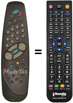 Telecomando equivalente RC 1010