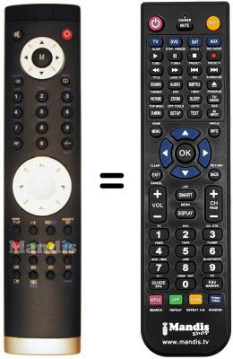 Telecomando equivalente Telesystem TS 37 FULL HD