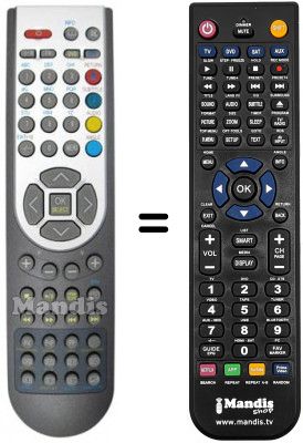 Telecomando equivalente RC 1167