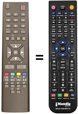 Telecomando equivalente RC 2445