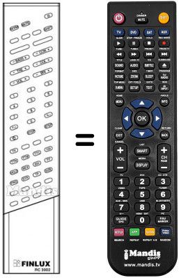 Telecomando equivalente RC 3002