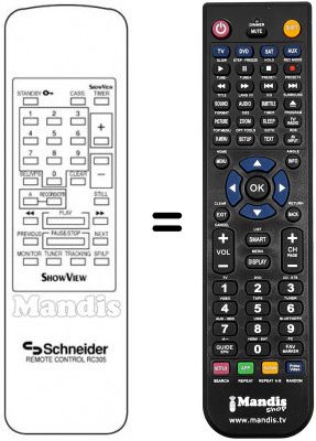 Telecomando equivalente RC 305